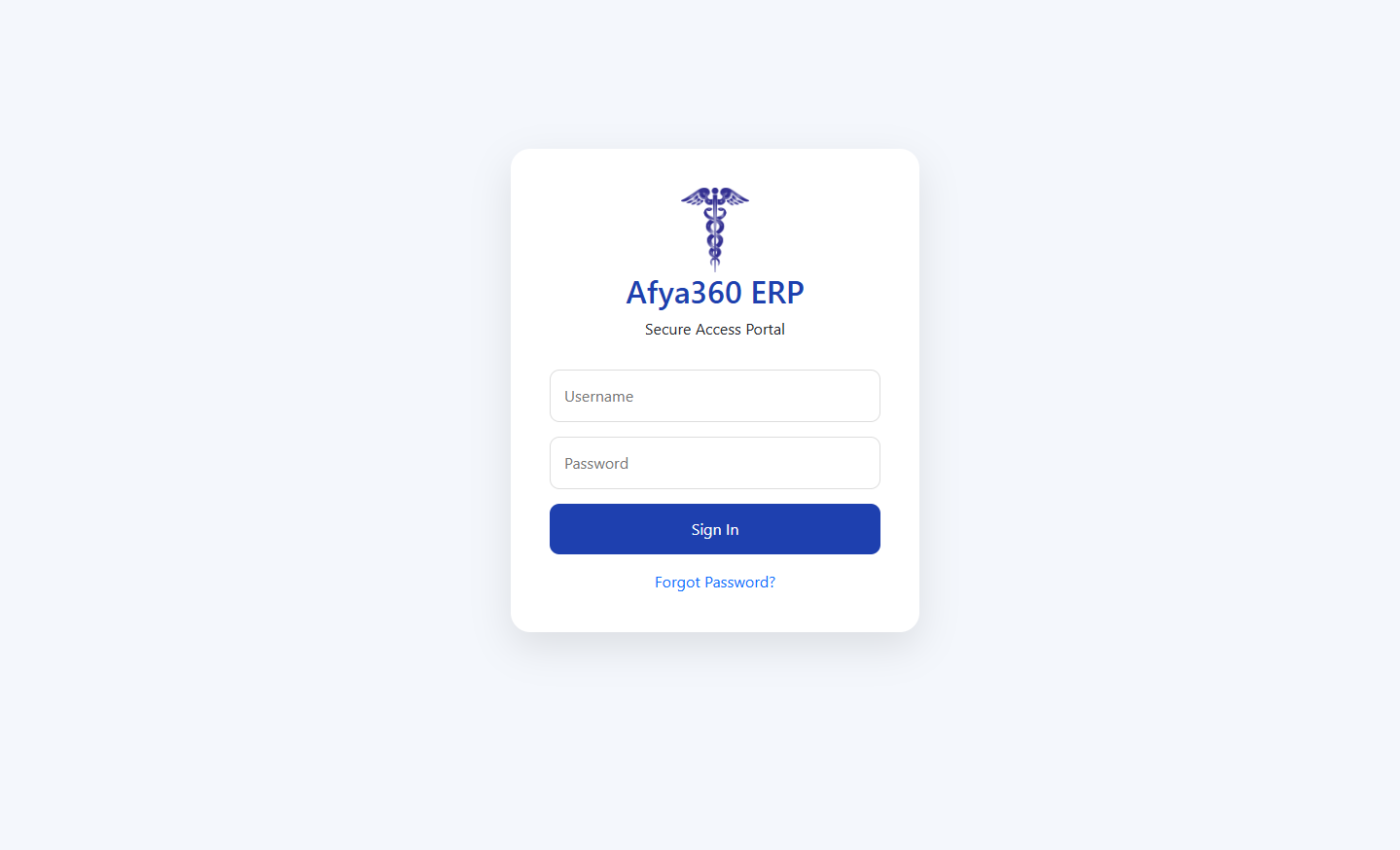 Afya360 Full Hospital ERP